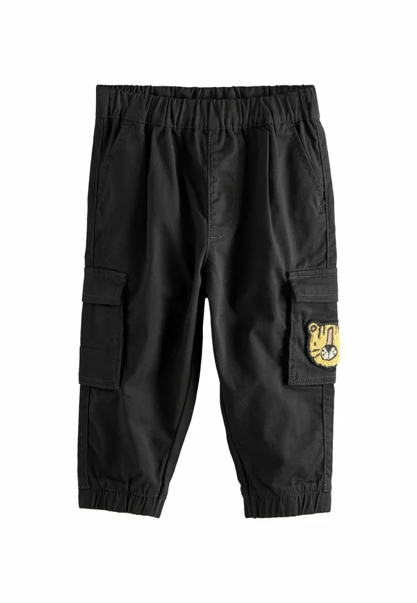 STANDARD - Cargo trousers - black tiger
