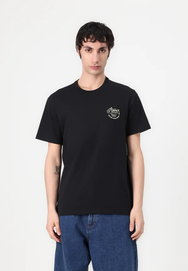 STANDARD ISSUE TEE - Print T-shirt - black