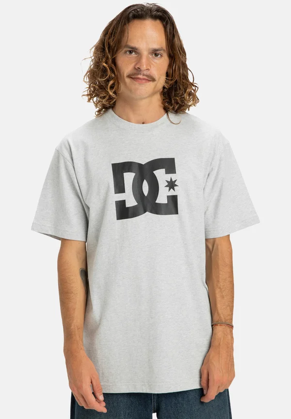 STAR HSS - Print T-shirt - sfrh light heather grey
