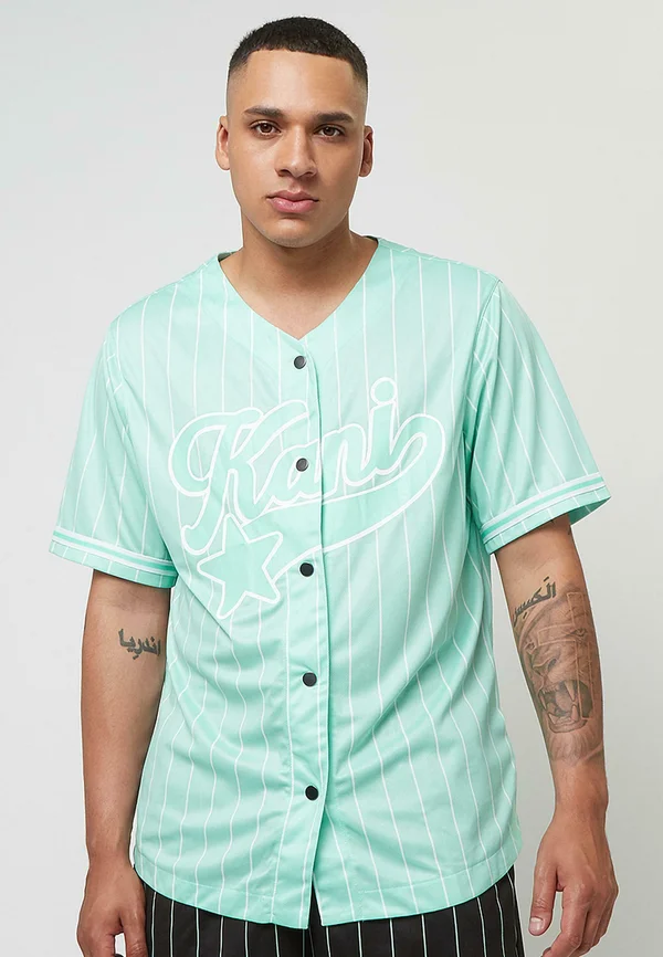 STAR LOGO BASEBALL  - Print T-shirt - blue
