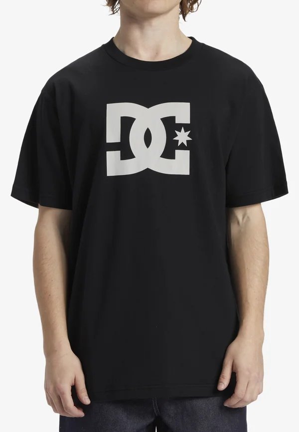 STAR - Print T-shirt - black