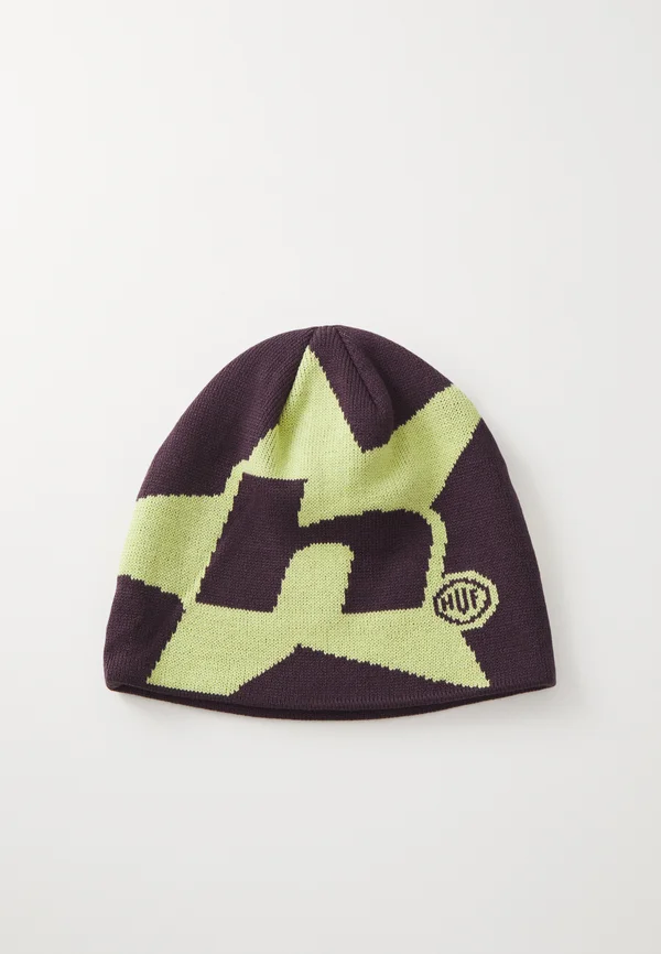 STAR SKULL BEANIE UNISEX - Beanie - raisin