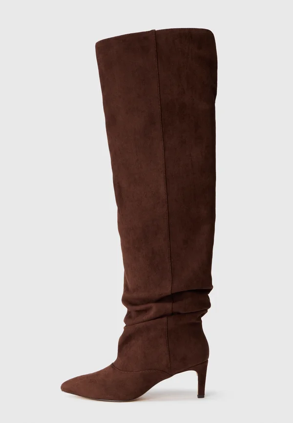 STASSI - Over-the-knee boots - chocolate