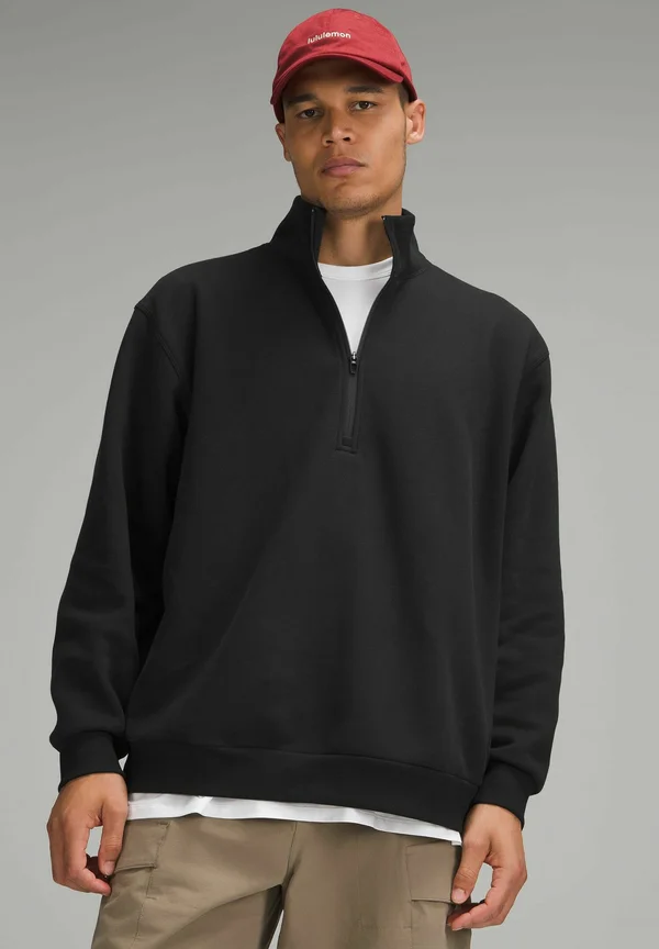 STEADY STATE HALF-ZIP - Fleece jumper - black