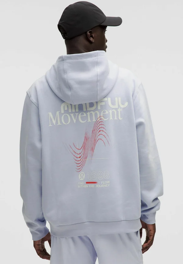 Steady State Pullover Graphic - Hoodie - serene blue