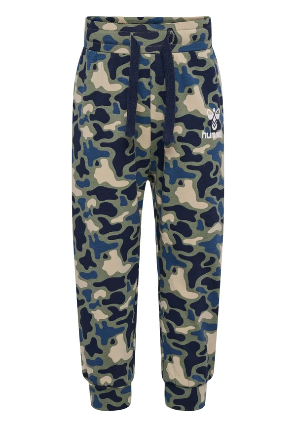 STEEN AOP - Trousers - vetiver