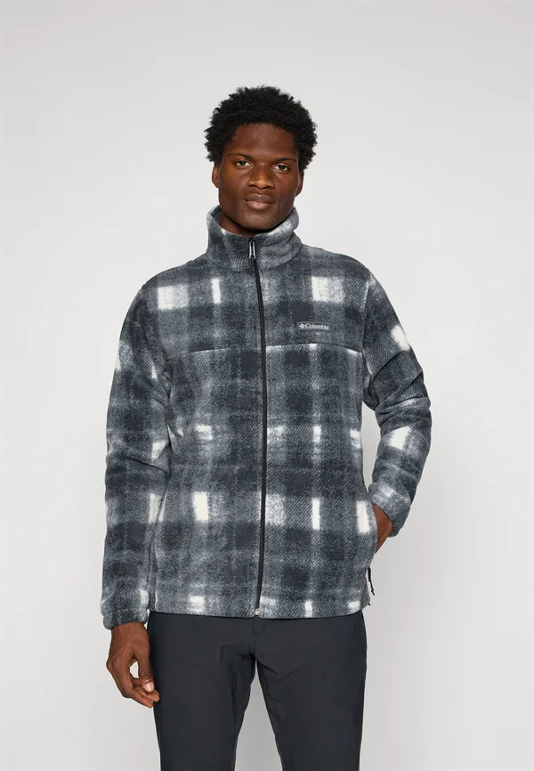 STEENS MOUNTAIN™ PRINTED JACKET - Fleece jacket - chalk omblur