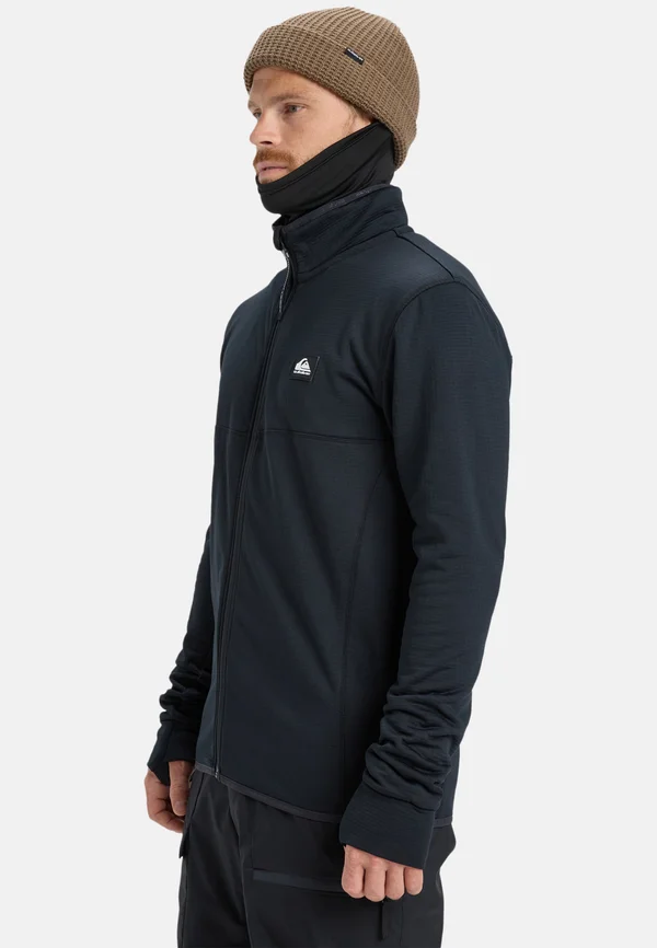 STEEP POINT - Fleece jacket - true black