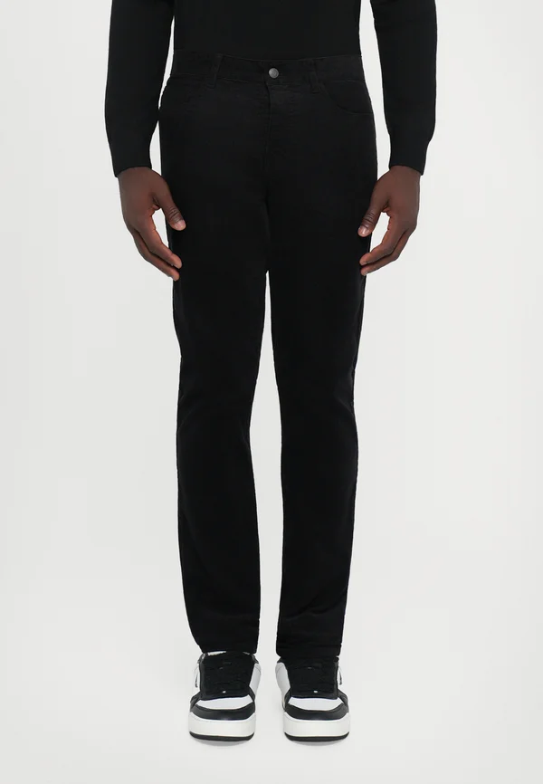 STEEVE - Trousers - black