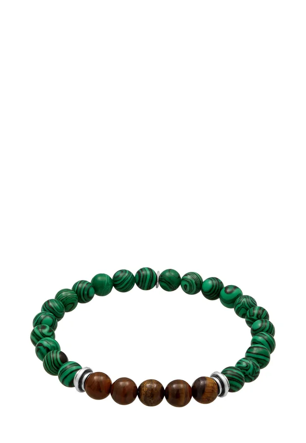 STEIN MALACHIT TIGERAUGE  - Bracelet - grün