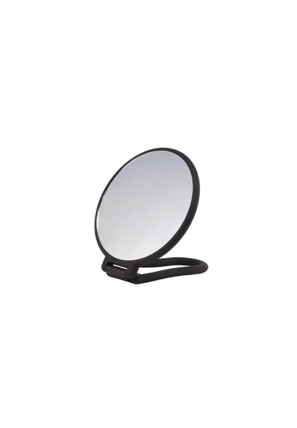 STELLSPIEGEL SCHWARZ RUND DOPPELSEITIG, NORMAL UND 3-FACH VERGRÖSSERUNG - Makeup mirror - schwarz