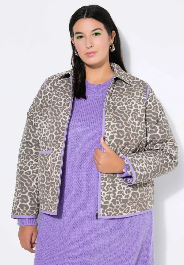 STEPP LEO PASPEL KRAGEN - Light jacket - pale champagne