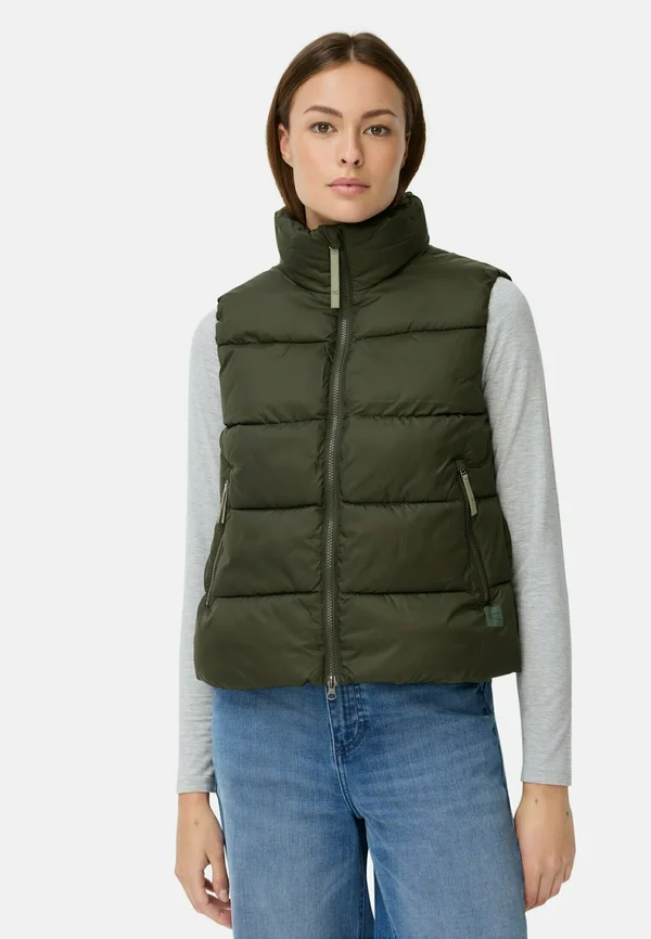 STEPP MIT 2-WEGE-REISSVERSCHLUSS - Waistcoat - forest