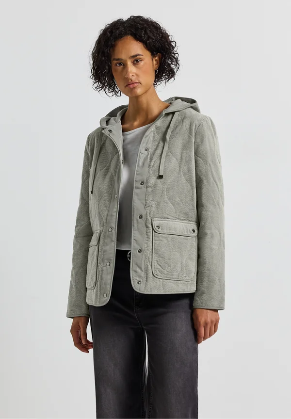 STEPP MIT KAPUZE - Light jacket - grün