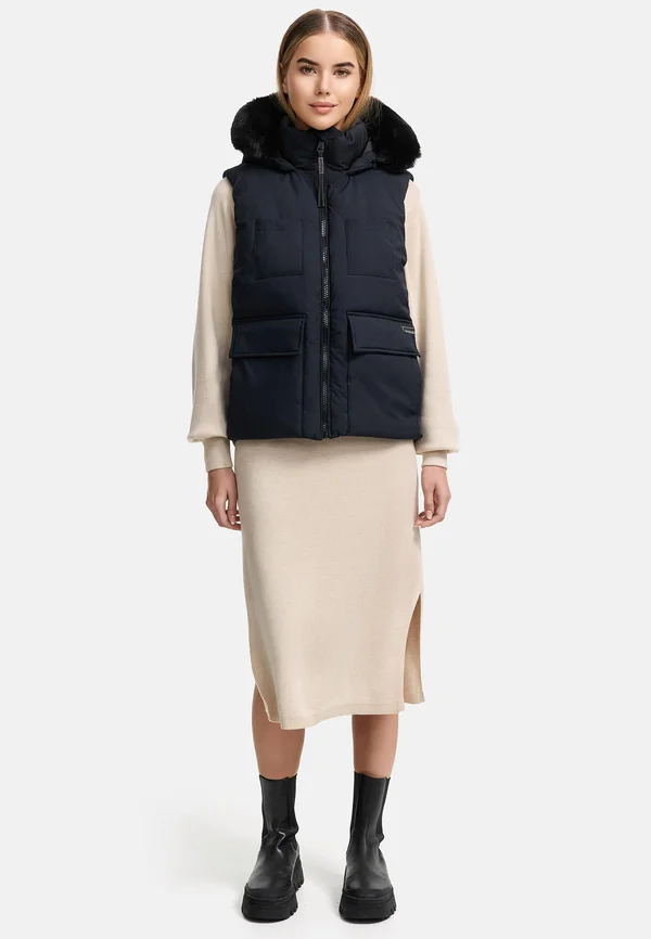 STEPP ZIMTHÄSCHEN XIV - Waistcoat - navy