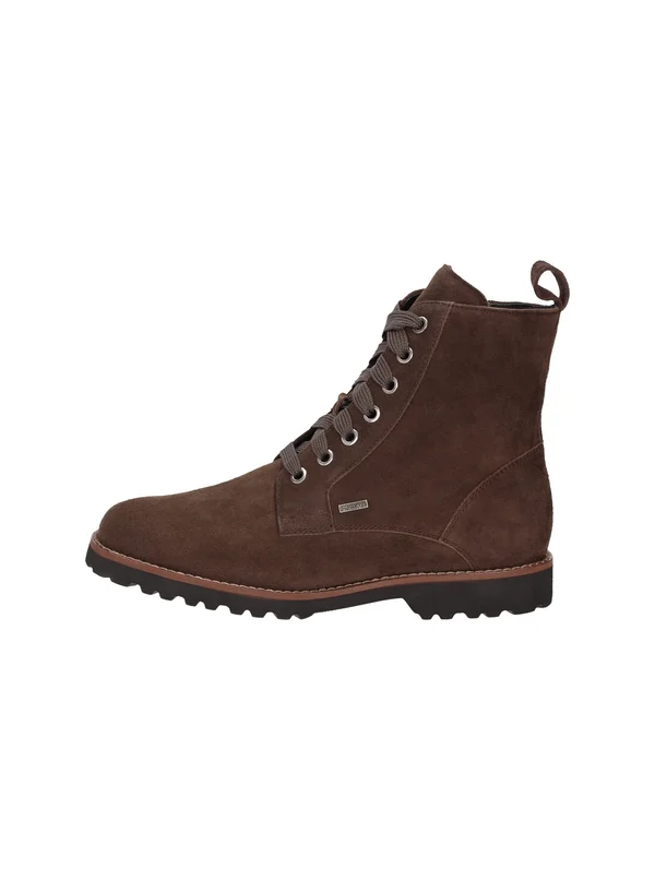 STIEFELETTE MERDIT - Lace-up ankle boots - dunkelbraun