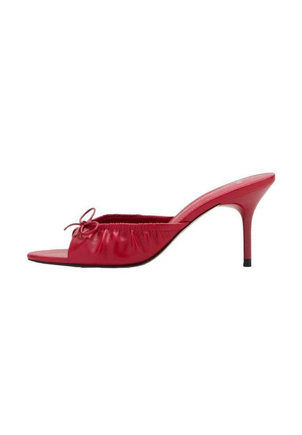STILETTO HEEL  - Heeled mules - red