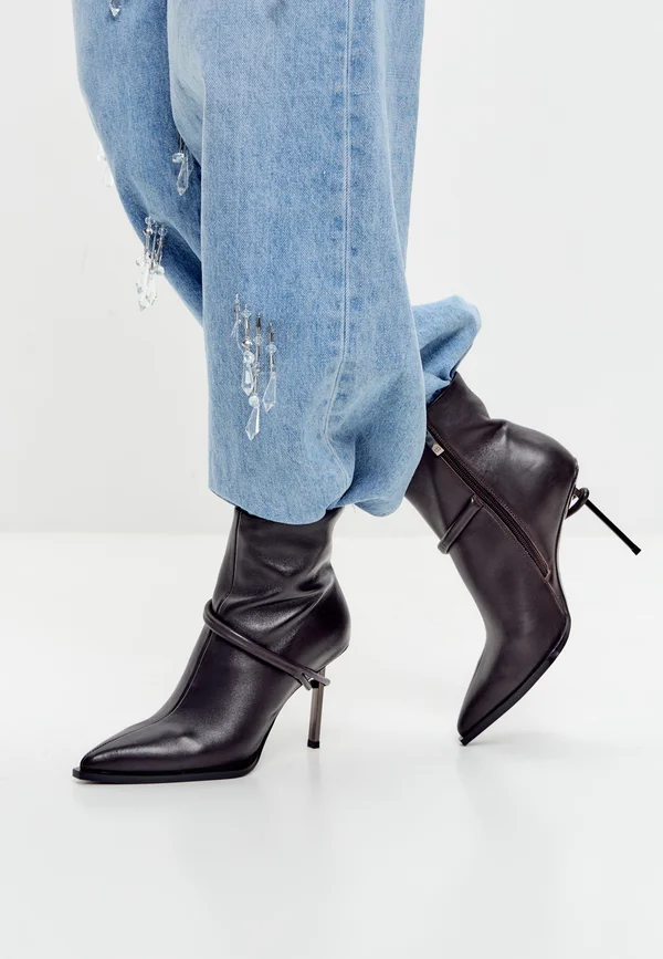 STILETTO LOOP  - Classic ankle boots - black