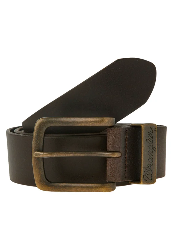STITCHED - Belt - brown