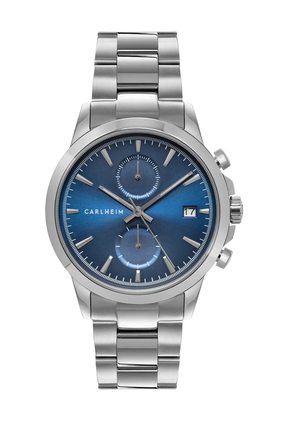 STORM  - Chronograph watch - silver coloured and blue coloured