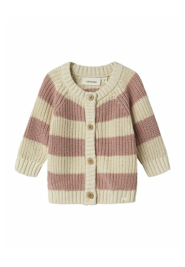 STRAIGHT FIT - Cardigan - turtledove