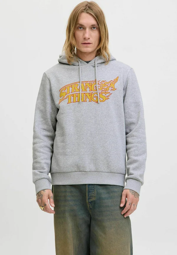 STRANGER THINGS - Hoodie - light grey melange