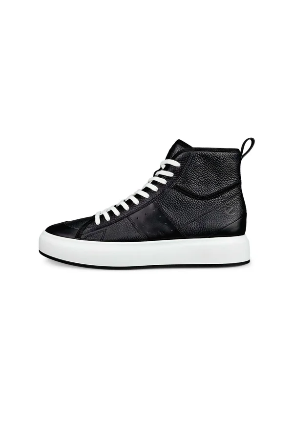 STREET ACE M - High-top trainers - black black