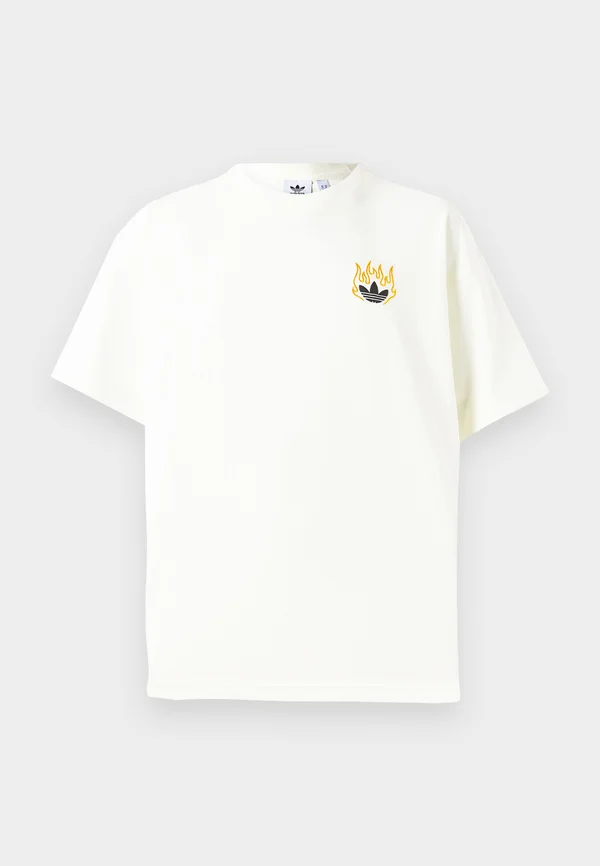 STREET DRAWING UNISEX - Print T-shirt - off white