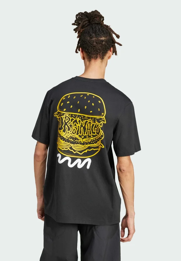 STREET - Print T-shirt - black