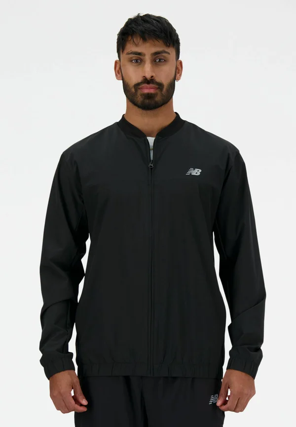 STRETCH - Bomber Jacket - black