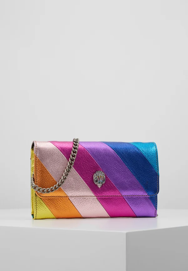 STRIPE CHAIN WALLET - Cross body bag - multi-coloured