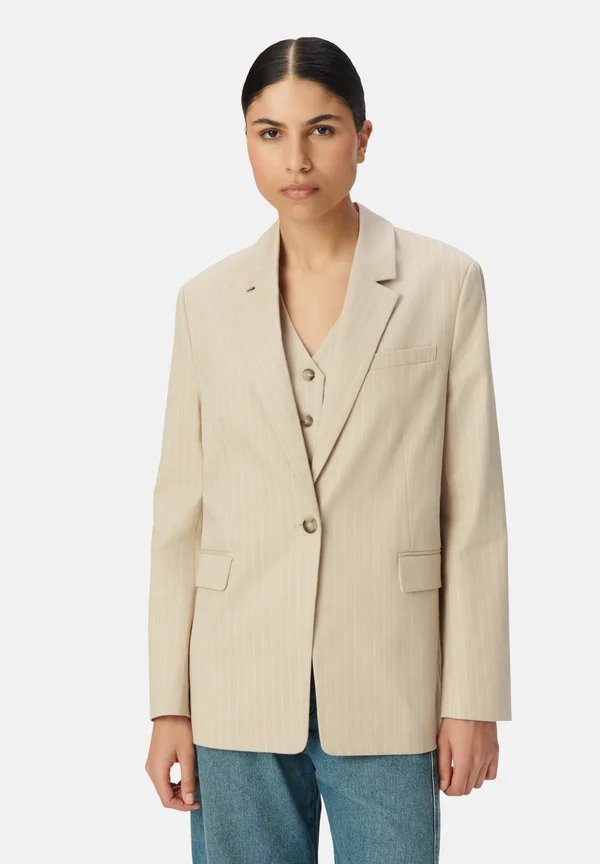 STRIPE PATTERN  - Blazer - beige