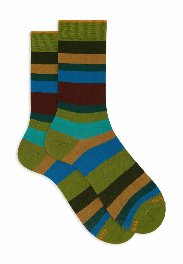 STRIPE PATTERN - Socks - erba cioccolato