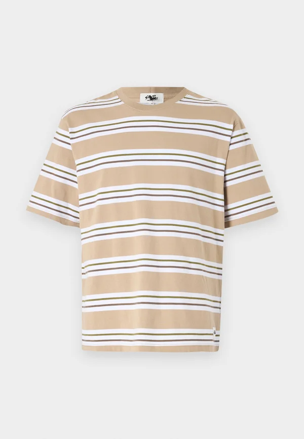 STRIPE TEE UNISEX - Print T-shirt - peyote