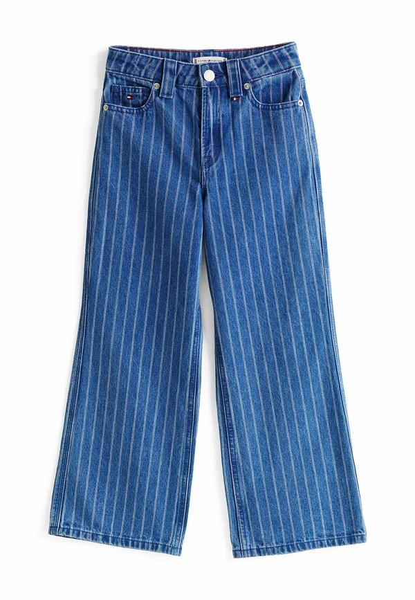 STRIPE WIDE - Flared Jeans - stripedenim
