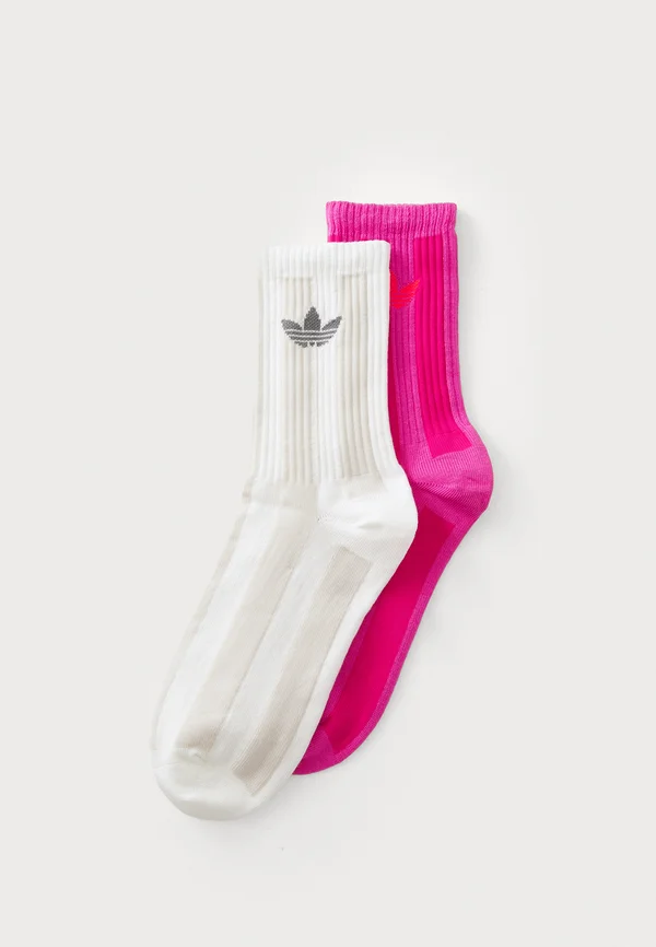 STRIPED 2 PACK - Socks - off white/wonder alumina/semi lucid fuchsia