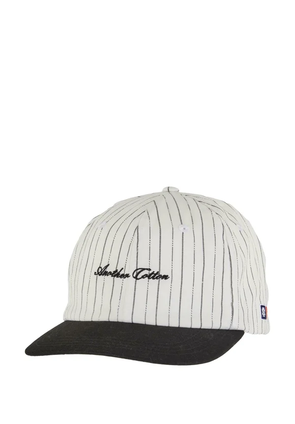 STRIPED - Cap - white