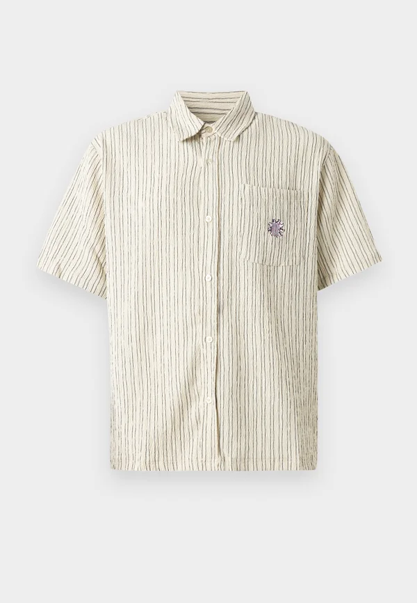 STRIPED UNISEX - Button-down blouse - natural