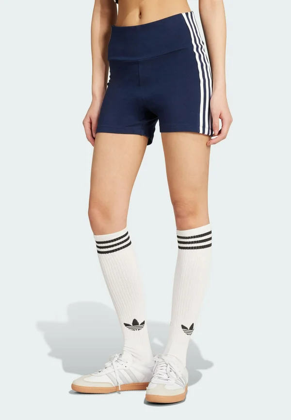 STRIPES BOOTY CO - Shorts - night indigo white