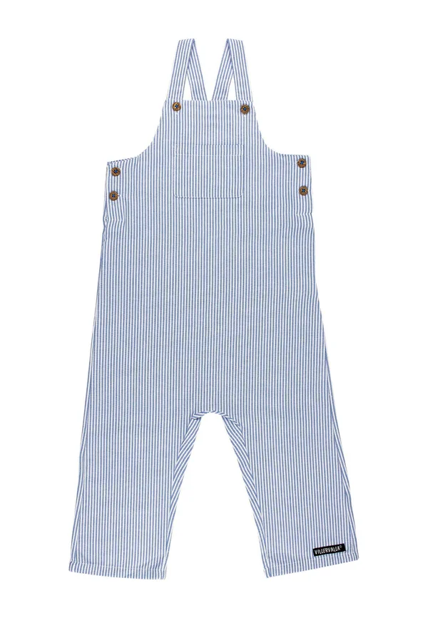 STRIPES - Dungarees - weiß hellblau