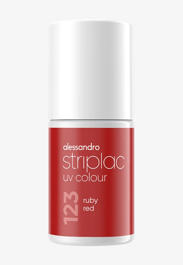 STRIPLAC UV COLOUR - Nail polish - ruby red