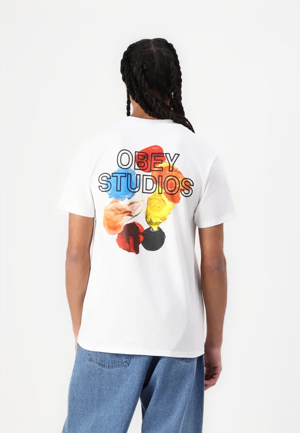 STUDIOS PALETTE - Print T-shirt - white