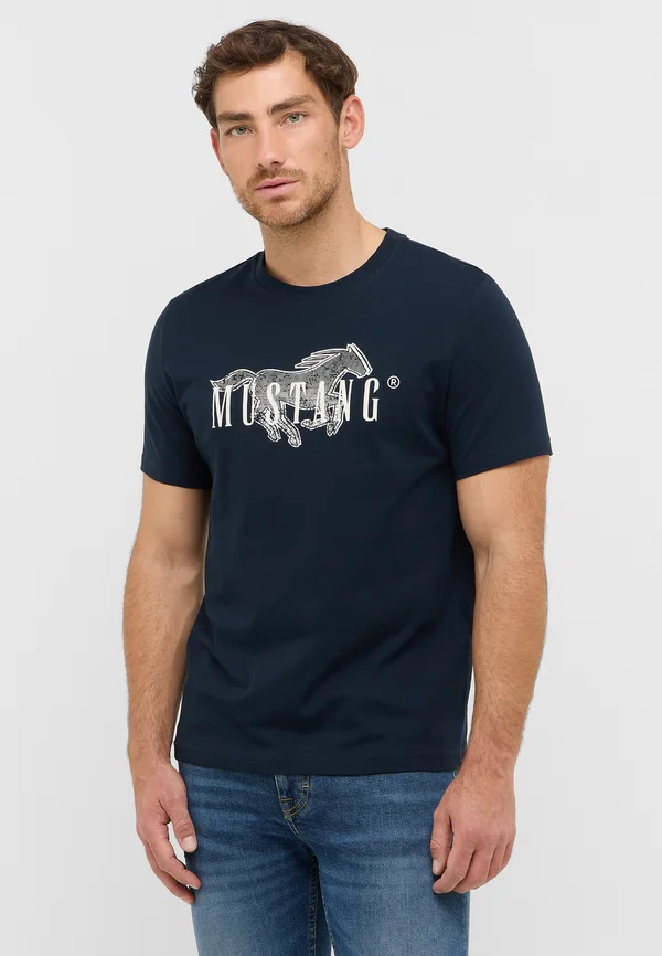STYLE AUSTIN - Print T-shirt - blau
