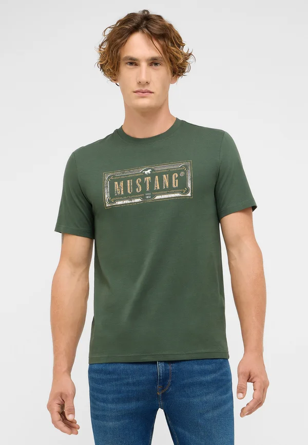 STYLE AUSTIN - Print T-shirt - grün