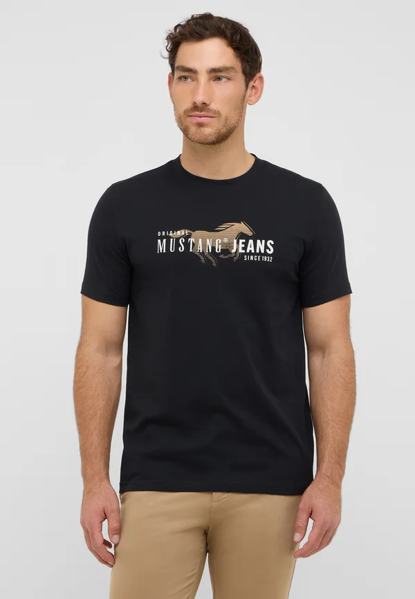 STYLE AUSTIN - Print T-shirt - schwarz