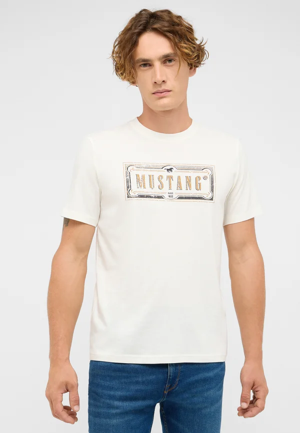STYLE AUSTIN - Print T-shirt - weiß