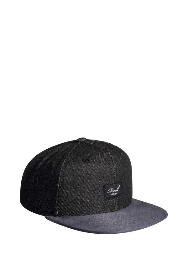 SUEDE - Cap - black denim