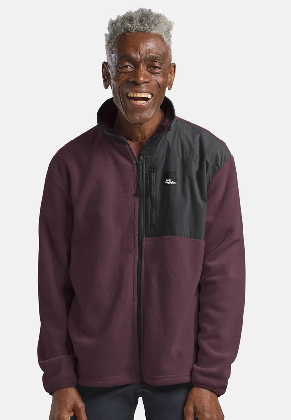 SUMETRO  FZ M - Fleece jacket - amaranth