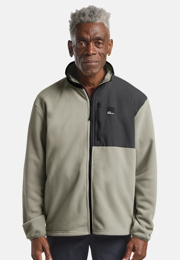 SUMETRO  FZ M - Fleece jacket - linen
