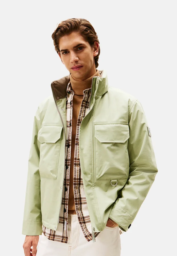 Summer jacket - earth sage